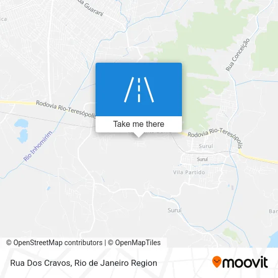 Rua Dos Cravos map