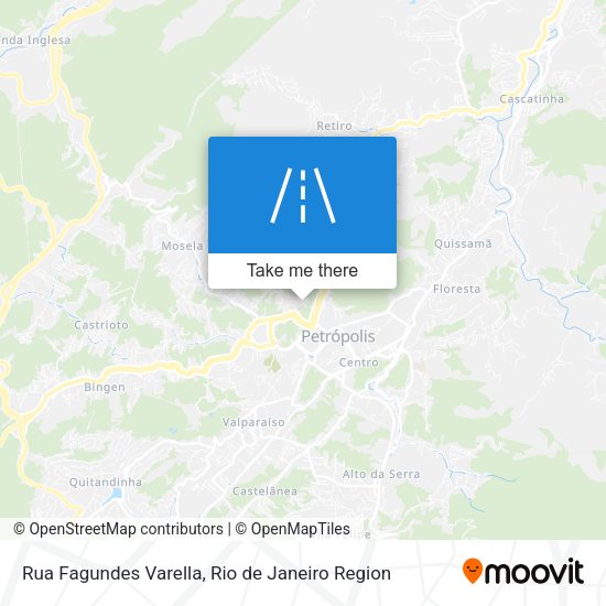Rua Fagundes Varella map