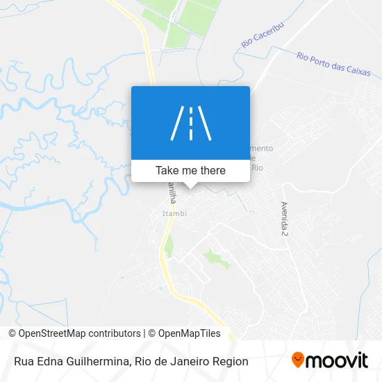 Rua Edna Guilhermina map