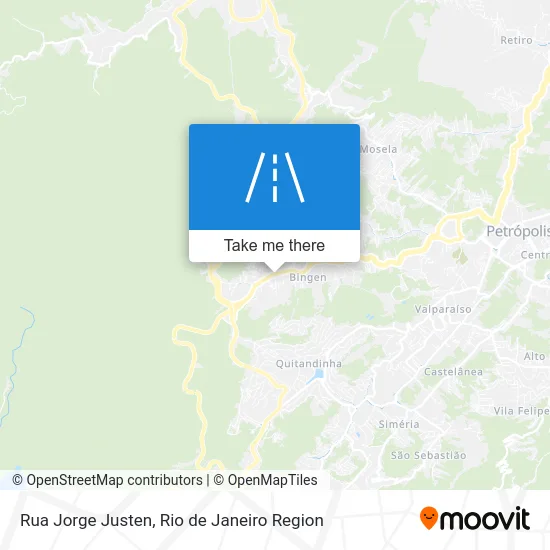 Rua Jorge Justen map