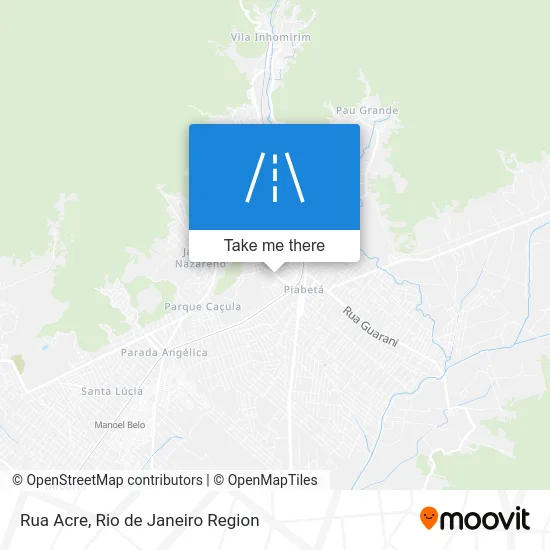 Rua Acre map