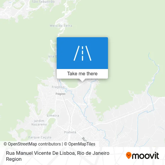 Rua Manuel Vicente De Lisboa map