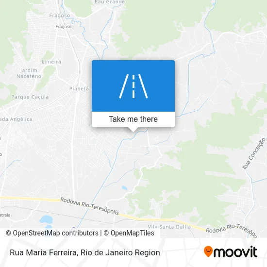 Rua Maria Ferreira map