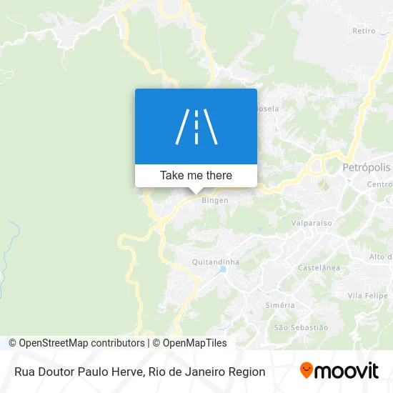 Rua Doutor Paulo Herve map