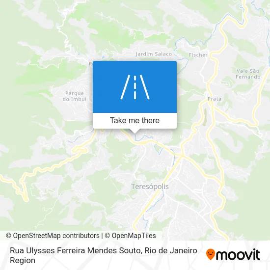 Rua Ulysses Ferreira Mendes Souto map