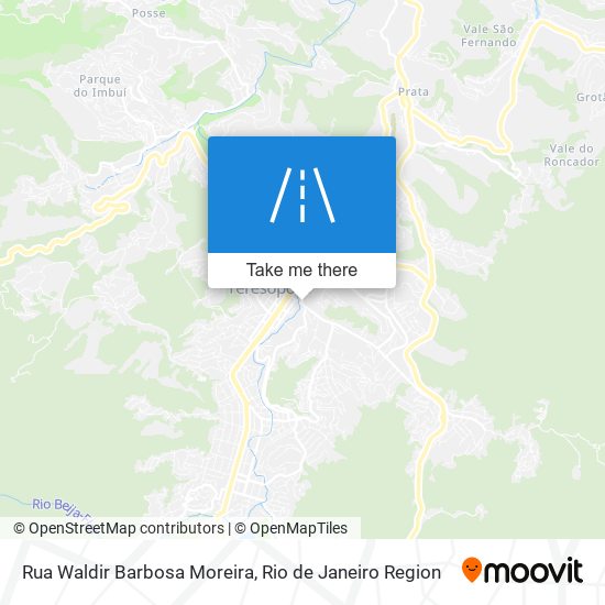 Rua Waldir Barbosa Moreira map