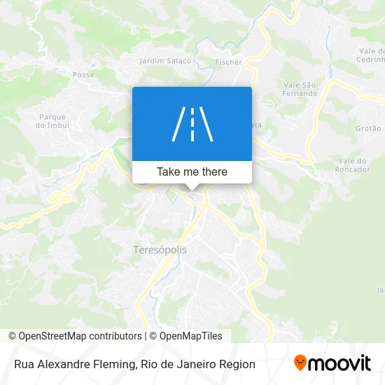 Rua Alexandre Fleming map