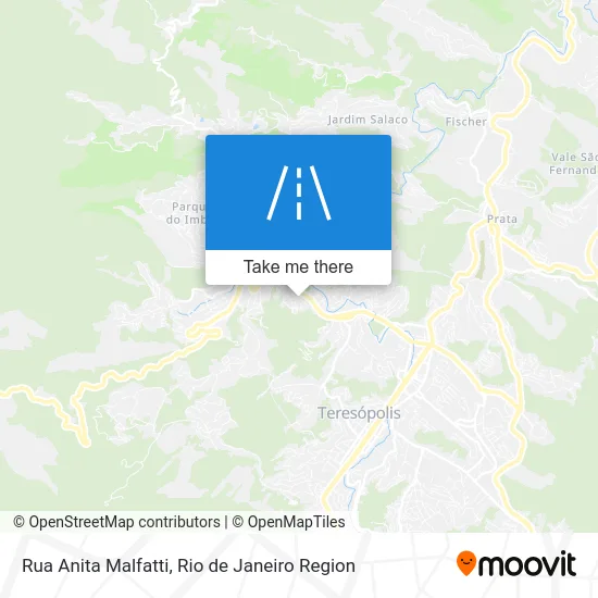 Rua Anita Malfatti map