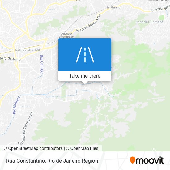 Rua Constantino map