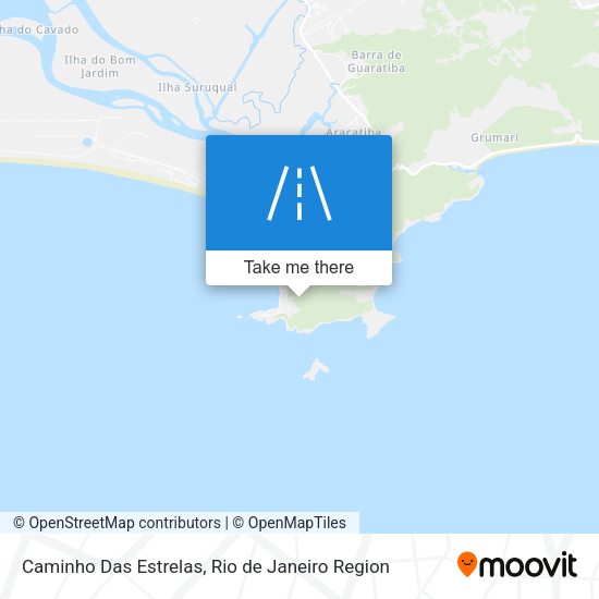 Caminho Das Estrelas map