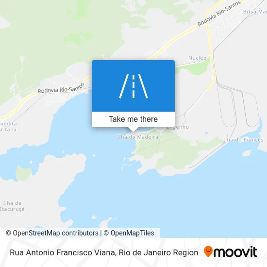 Rua Antonio Francisco Viana map