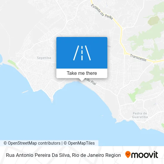 Rua Antonio Pereira Da Silva map