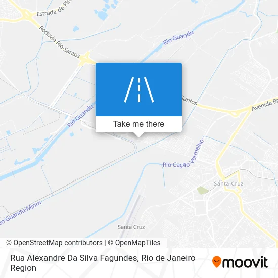 Rua Alexandre Da Silva Fagundes map