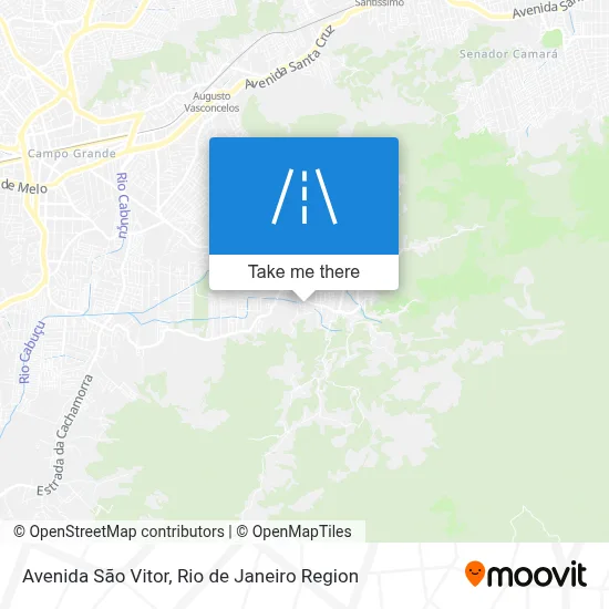 Avenida São Vitor map