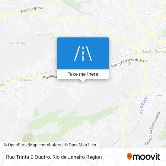 Rua Trinta E Quatro map