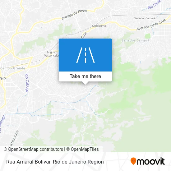 Rua Amaral Bolivar map