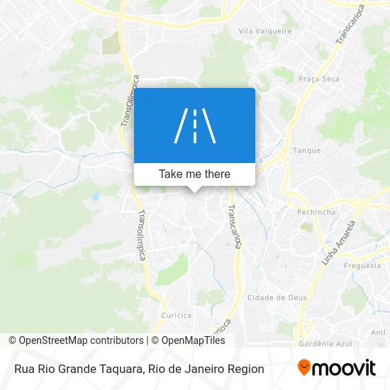 Rua Rio Grande Taquara map