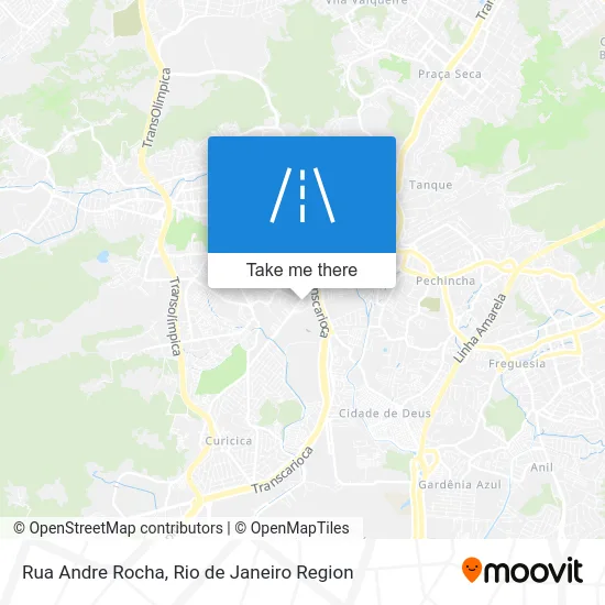 Rua Andre Rocha map