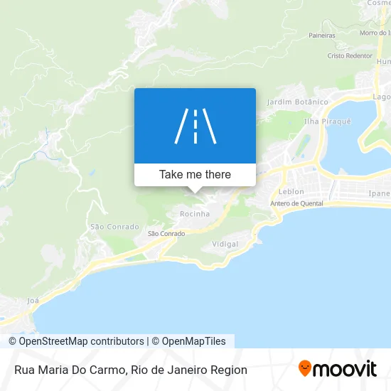 Rua Maria Do Carmo map