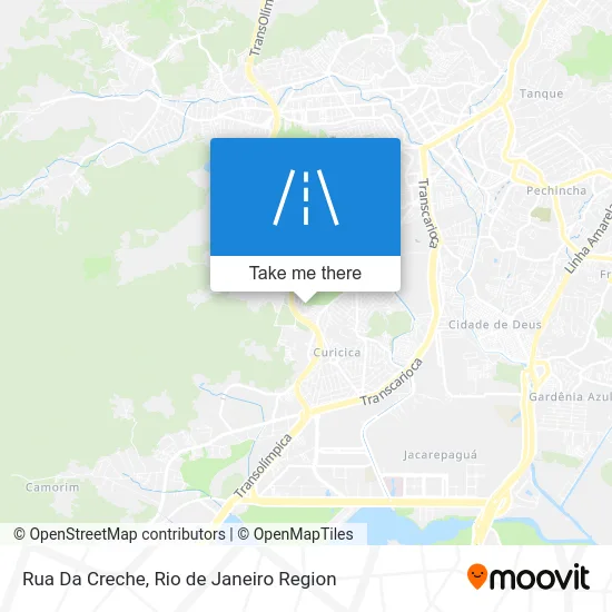 Rua Da Creche map