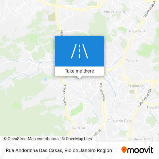 Rua Andorinha Das Casas map