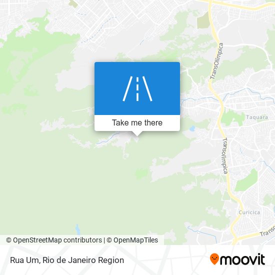 Rua Um map