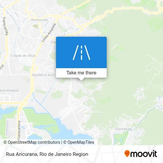 Rua Aricurana map