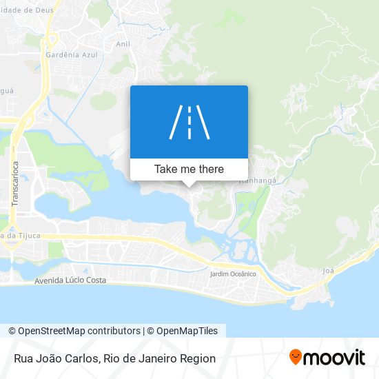 Mapa Rua João Carlos