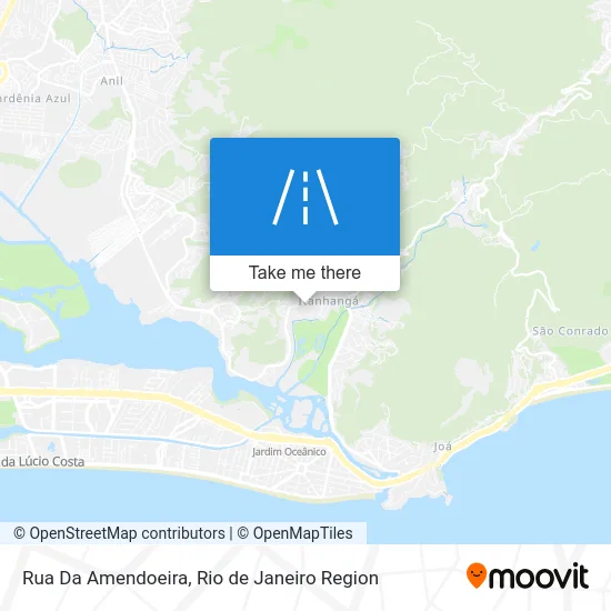 Rua Da Amendoeira map