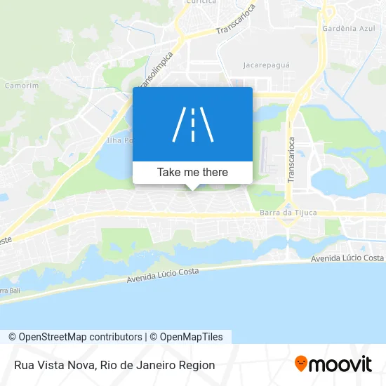 Rua Vista Nova map