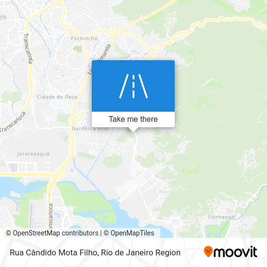 Rua Cândido Mota Filho map