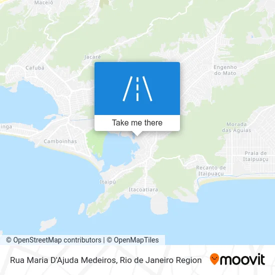 Rua Maria D'Ajuda Medeiros map