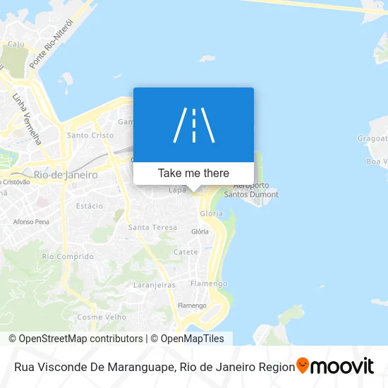 Rua Visconde De Maranguape map