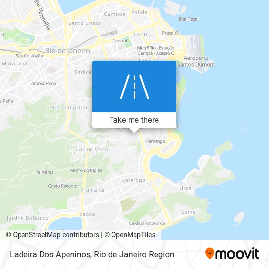 Ladeira Dos Apeninos map