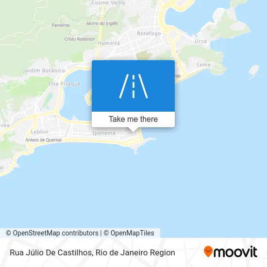 Rua Júlio De Castilhos map