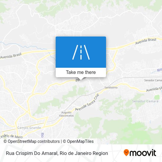 Rua Crispim Do Amaral map
