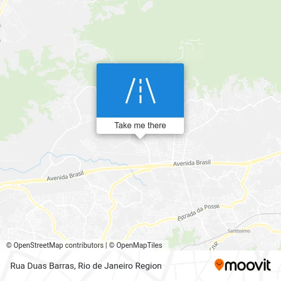 Rua Duas Barras map