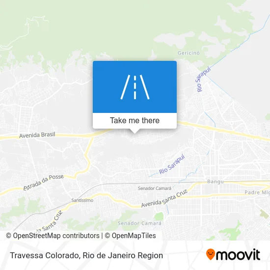 Travessa Colorado map