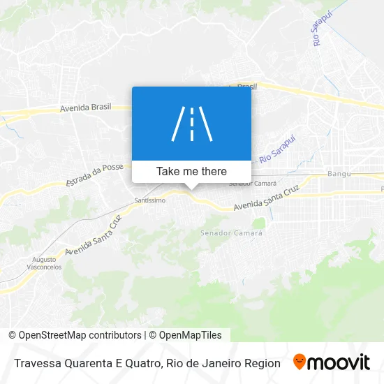 Travessa Quarenta E Quatro map