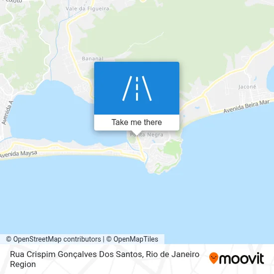 Rua Crispim Gonçalves Dos Santos map