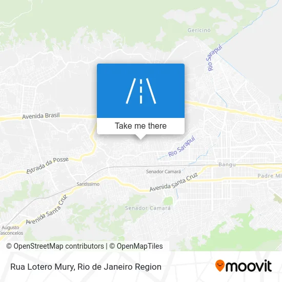 Rua Lotero Mury map