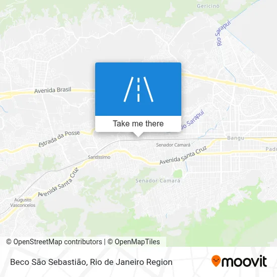 Beco São Sebastião map