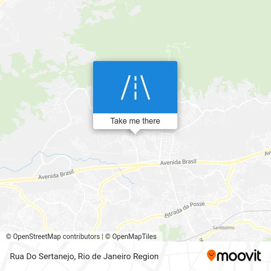 Rua Do Sertanejo map
