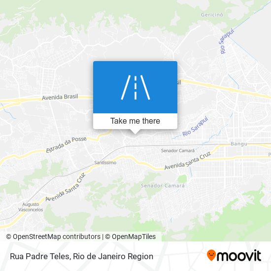 Rua Padre Teles map