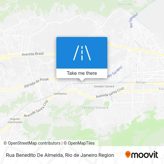 Rua Benedito De Almeida map