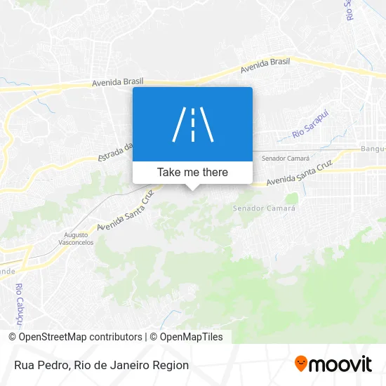 Rua Pedro map