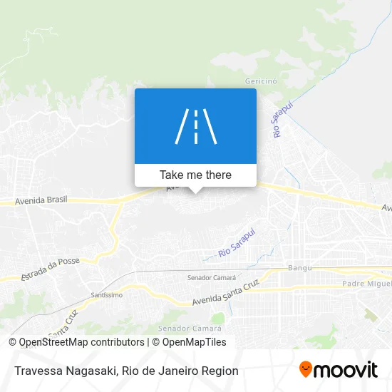 Travessa Nagasaki map