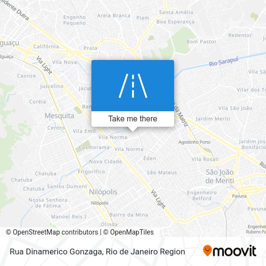 Rua Dinamerico Gonzaga map