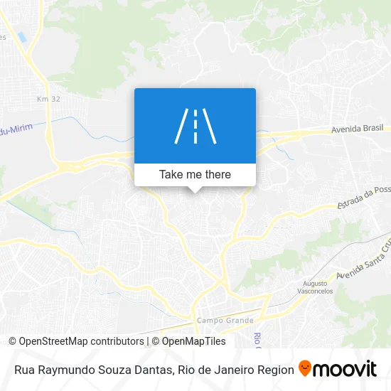 Rua Raymundo Souza Dantas map