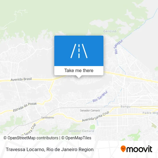 Travessa Locarno map